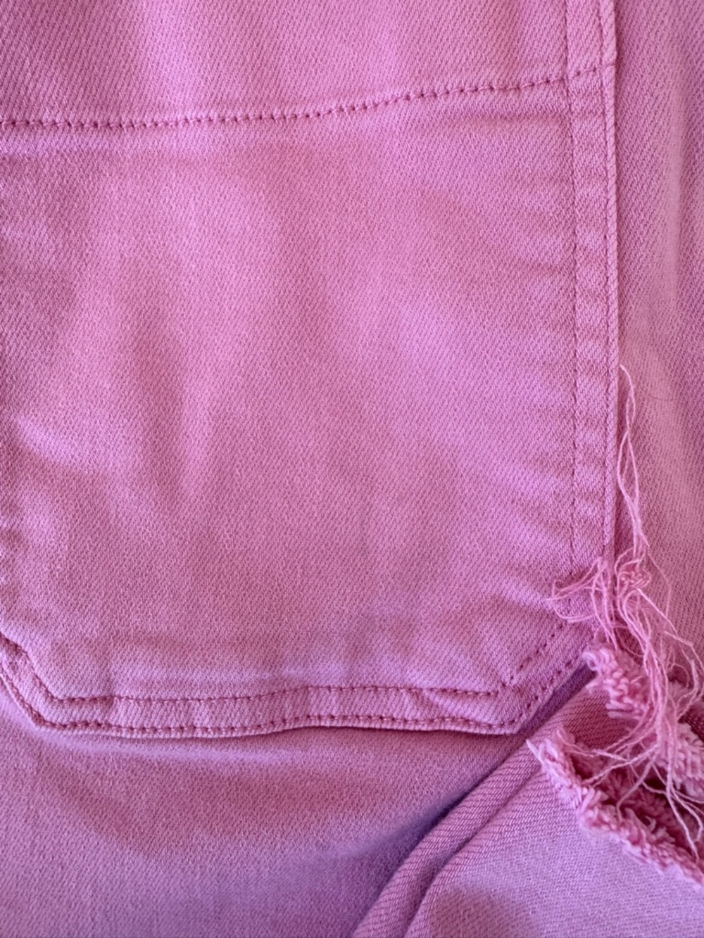 Anthropologie Maeve Collette 29 Pink Frayed Hem Jeans - Picture 4 of 4